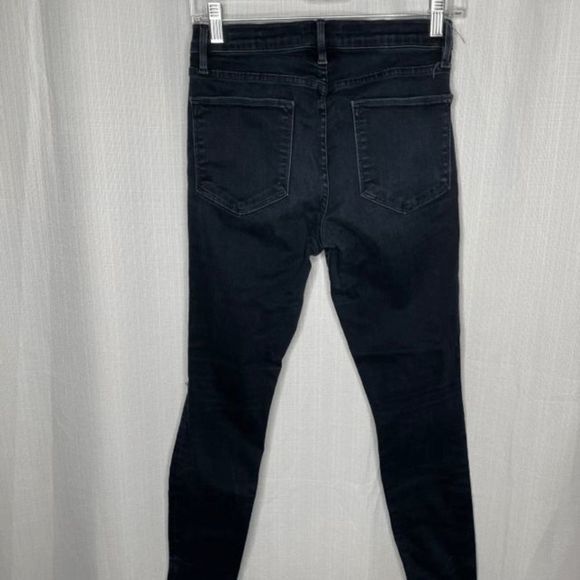 Frame Blue Black Le High Skinny Jeans - Picture 3 of 3